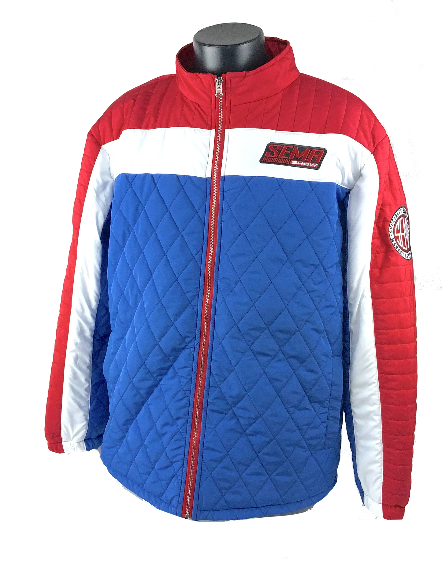SEMA Pit Crew - Puffy Jacket - Blue/Red
