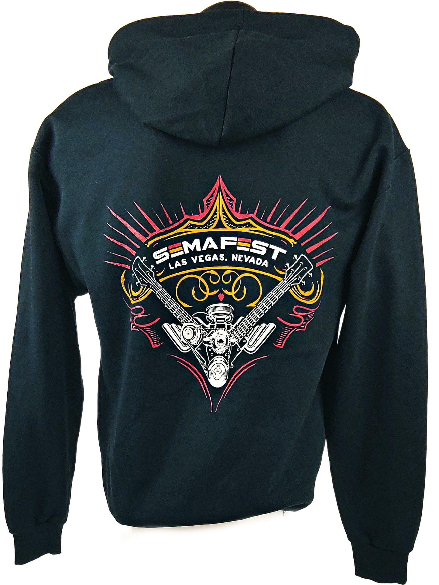 SEMA Fest Special Design - Black- Unisex Zip Up Hoodie