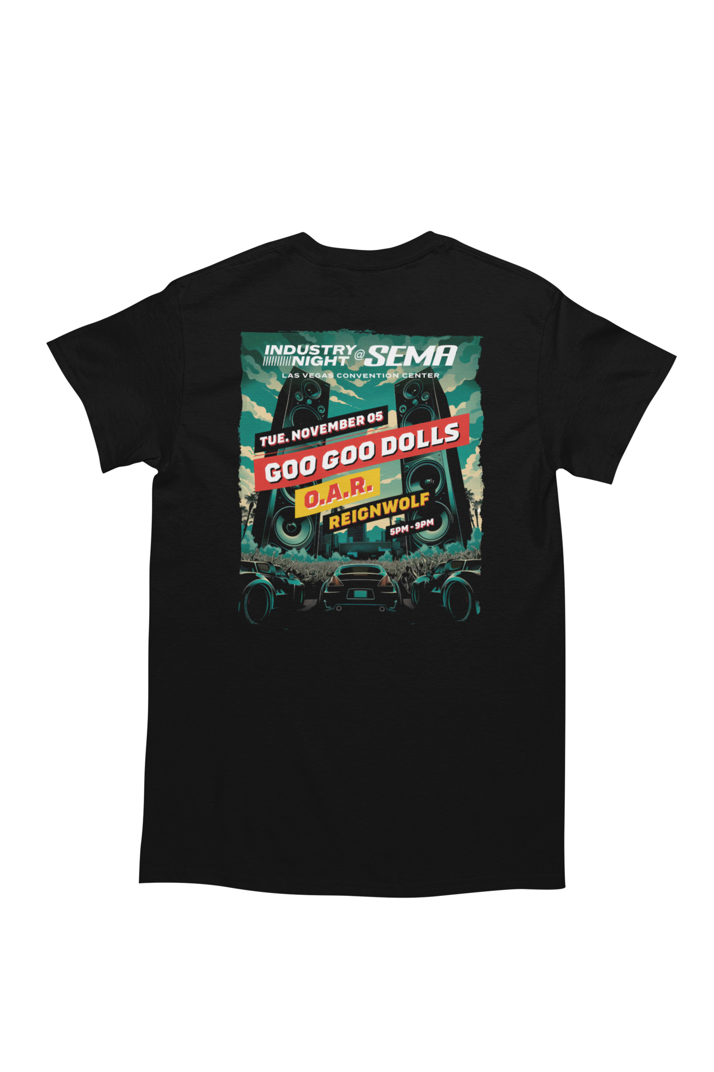 2024 Industry Night Tee -Black- Short Sleeve T-shirt