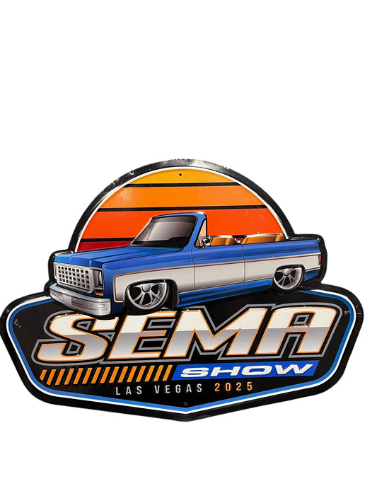 SEMA Metal Sign - Blazer