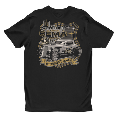 Vegas Hot Rod Tee - Black