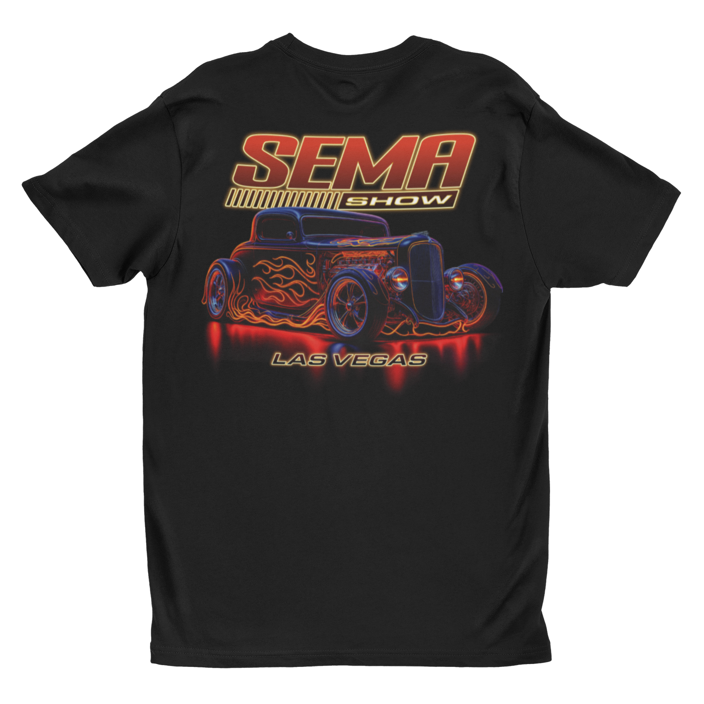 Neon Roadster Tee - Black