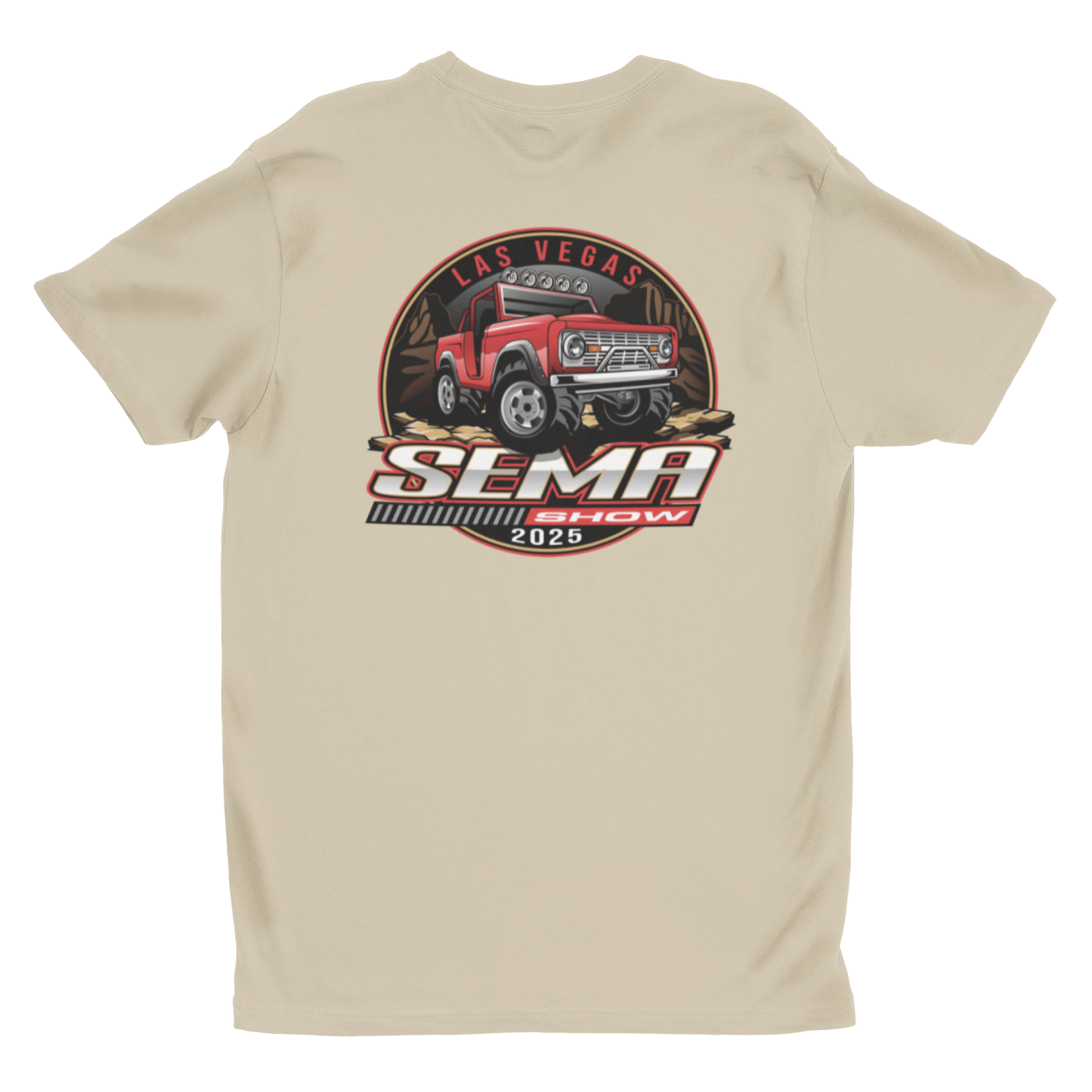2025 Bronco Tee - Sand