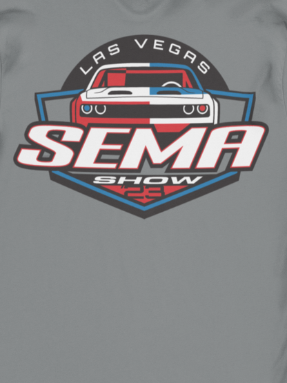 2023 SEMA Hellcat - Grey - Short Sleeve T-shirt