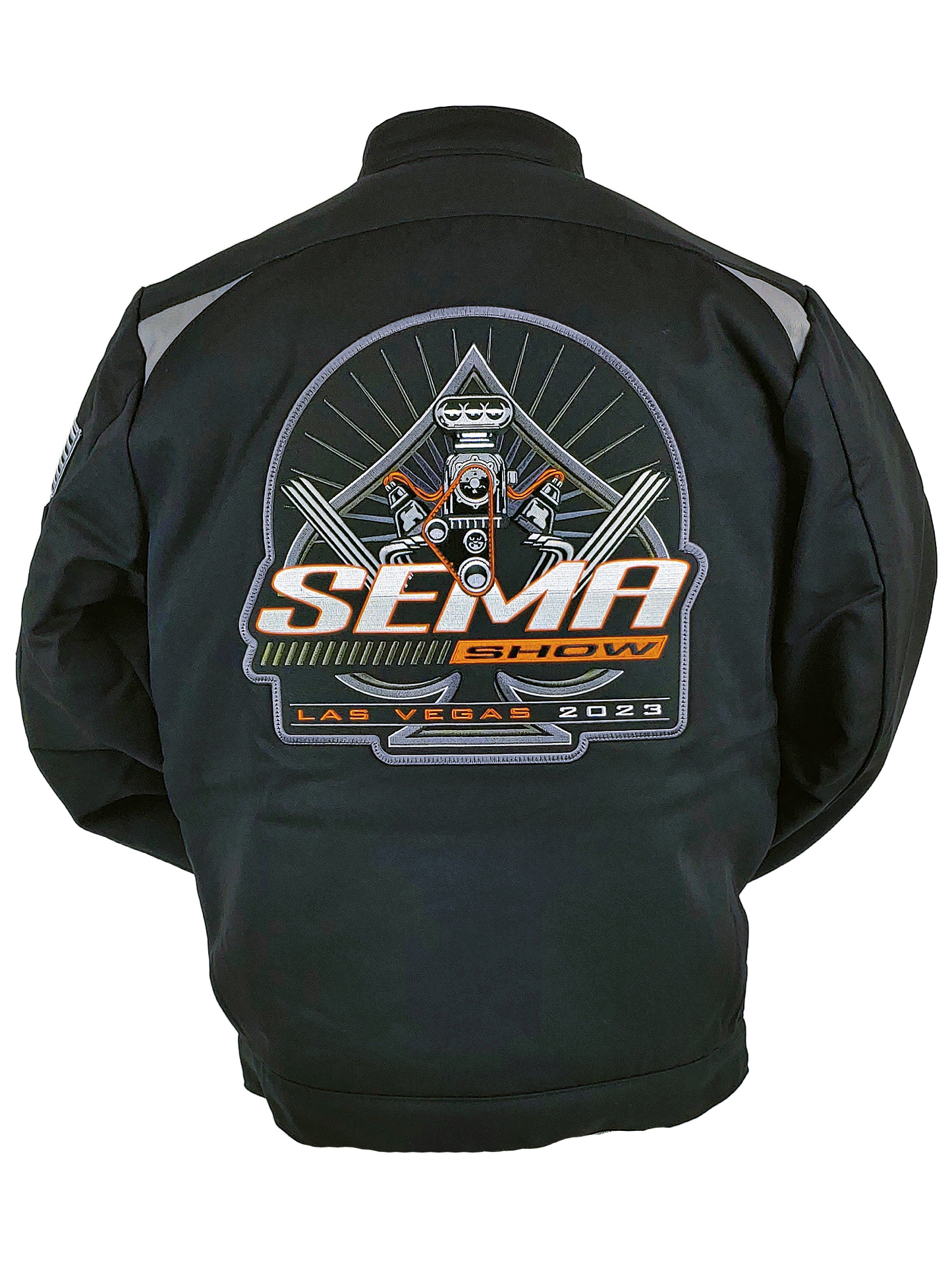2023 SEMA Show Spade - Black - Dickies Zip Up Jacket - Band Collar