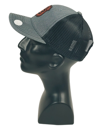 SEMA 23- Grey/Black - Faux Leather Patch - Trucker Hat