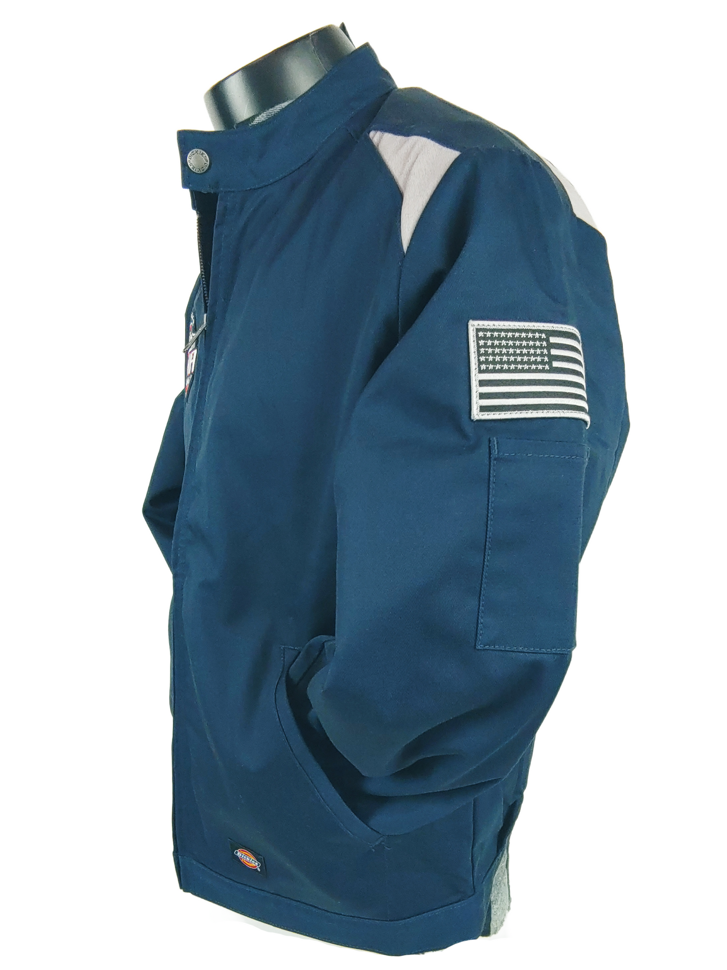 2023 SEMA Show Hellcat - Navy - Dickies Zip Up Jacket - Band Collar