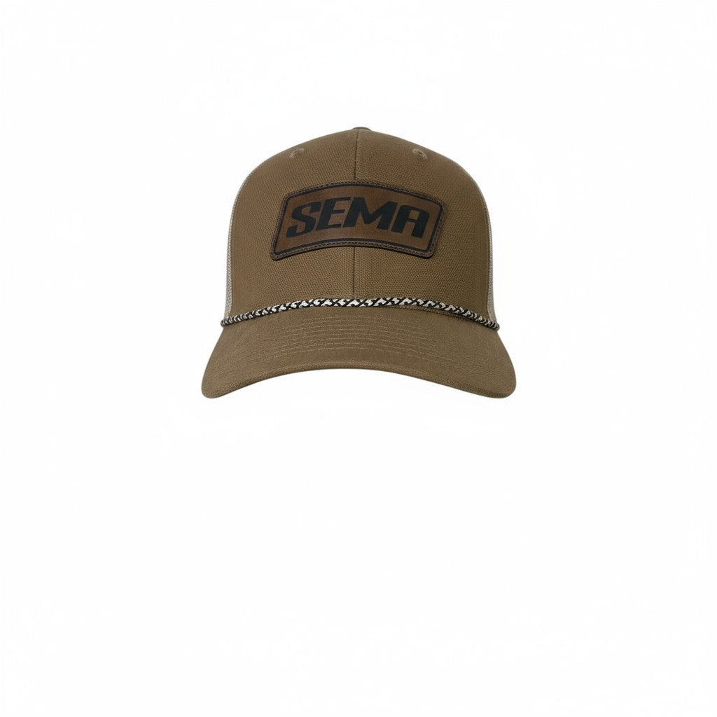 SEMA Leather Rope Trucker