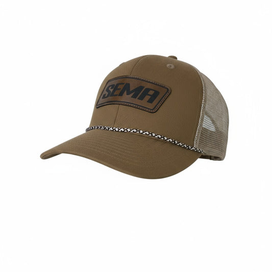 SEMA Leather Rope Trucker