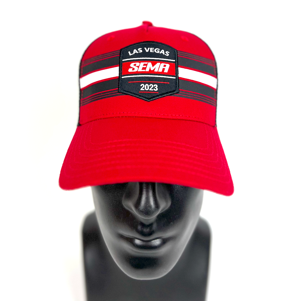 2023 SEMA Las Vegas - Red/Black - Trucker Hat