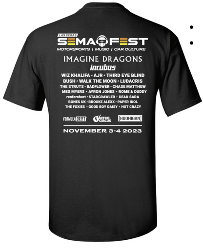2023 SEMA-Fest - Official Concert Tee - Short Sleeve T-shirt